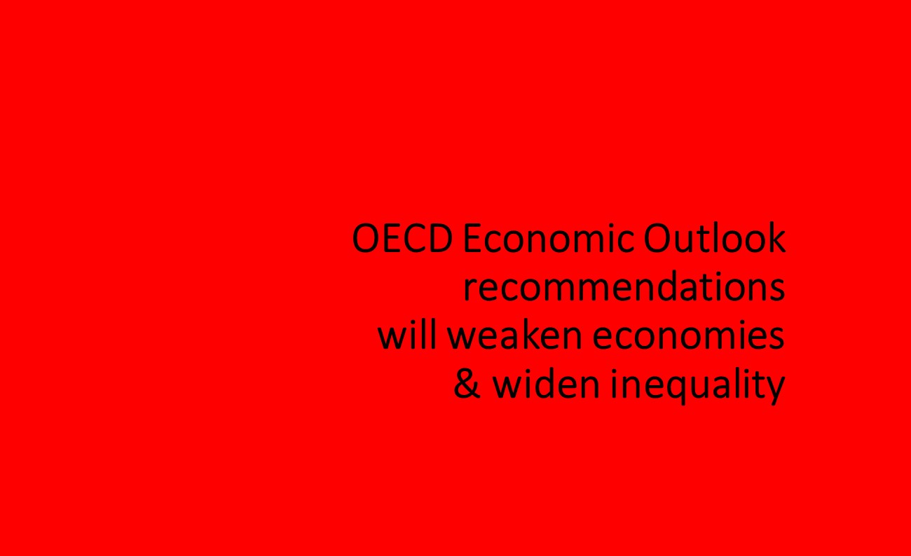 OECD Economic Outlook recommendations